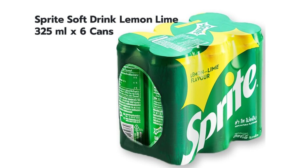 Sprite Soft Drink Lemon Lime 325ml x 6 Cans - Ideal Solutions